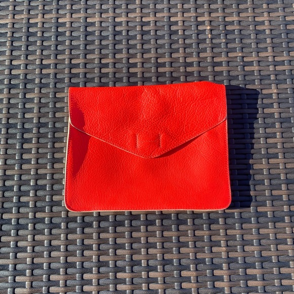 GAP Genuine Leather Envelope Clutch - Picture 2 of 6
